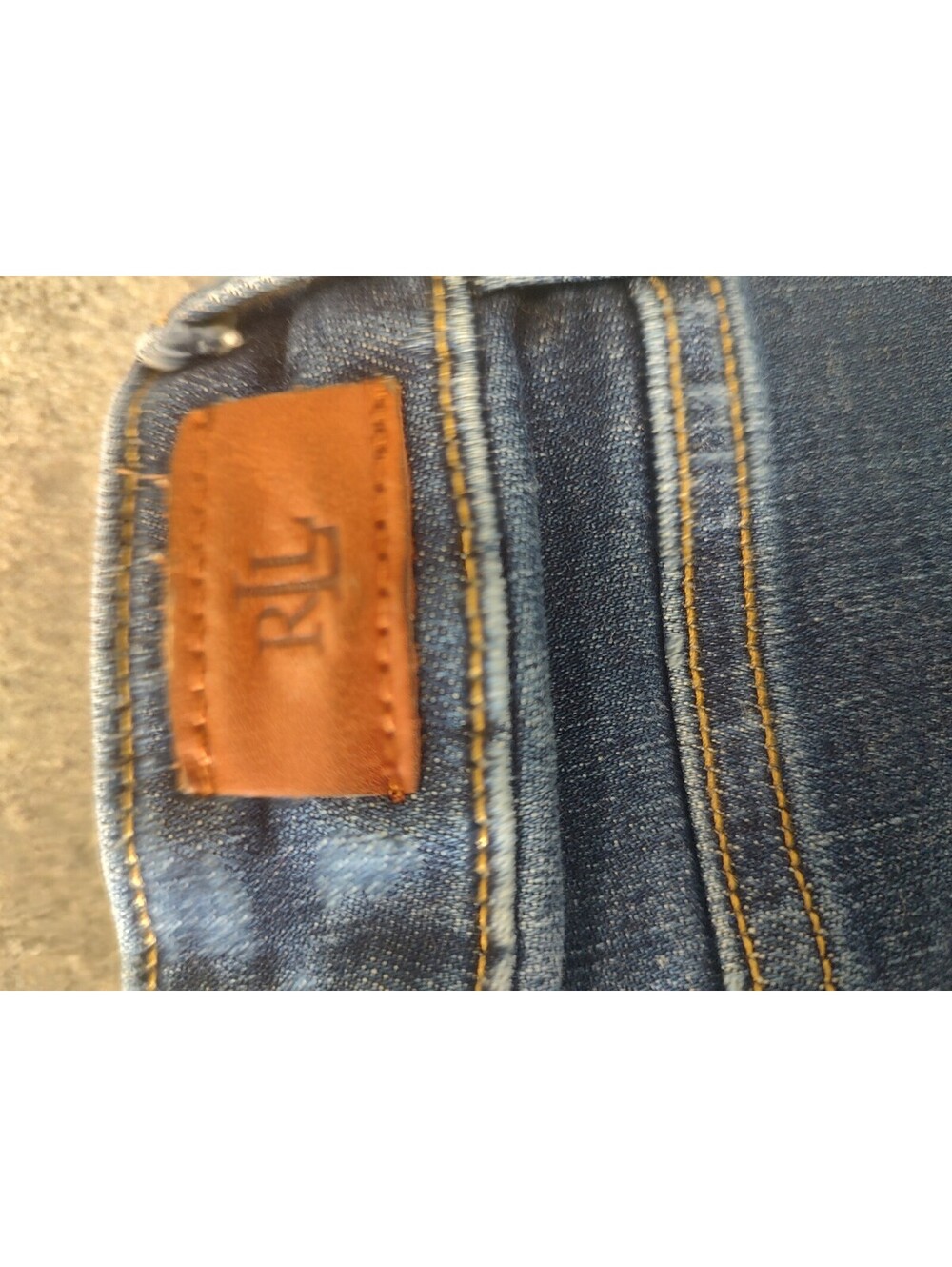 Lauren Ralph Lauren Regal Straight Ankle Jeans Size 16
